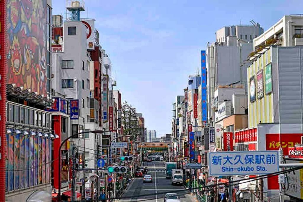 Vakantiehuis 新宿中心高級稀有新建別墅，jr線新大久保徒步4分鐘露台免費wi-fi