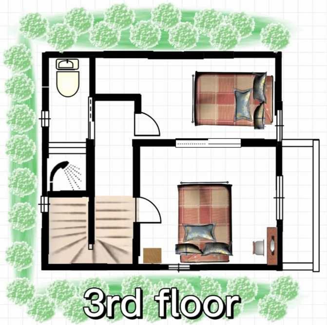 新宿中心高級稀有新建別墅，jr線新大久保徒步4分鐘露台免費wi-fi Tokio